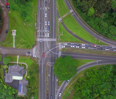 Traffic on Oahu