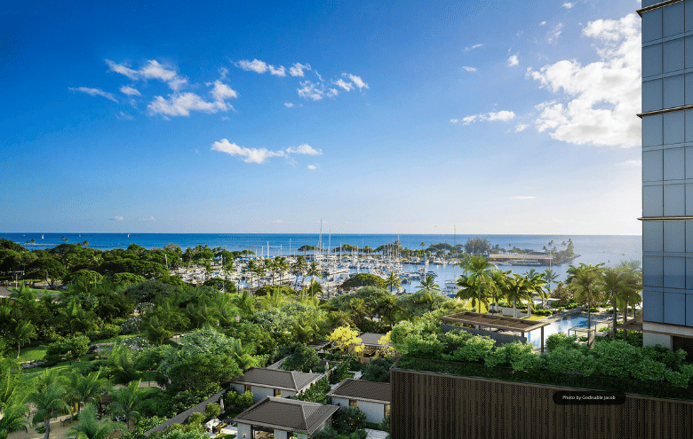 Kalae views over recreation deck