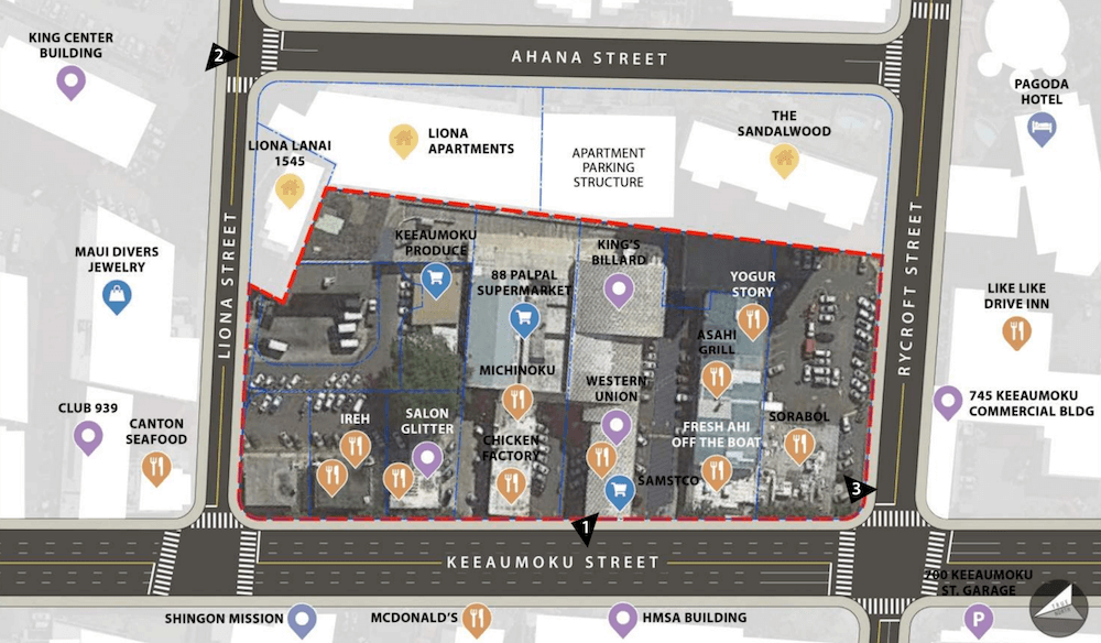 Keeaumoku Tower Location 