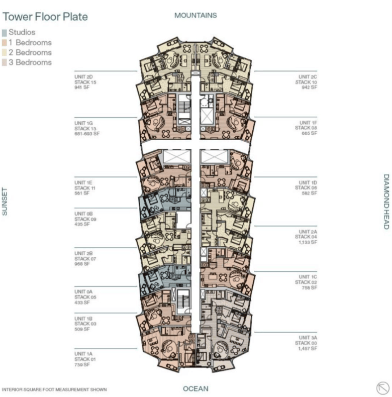 Floor plan for Koula Ward Village