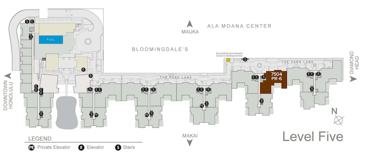 Park Lane Ala Moana Floor Plans 